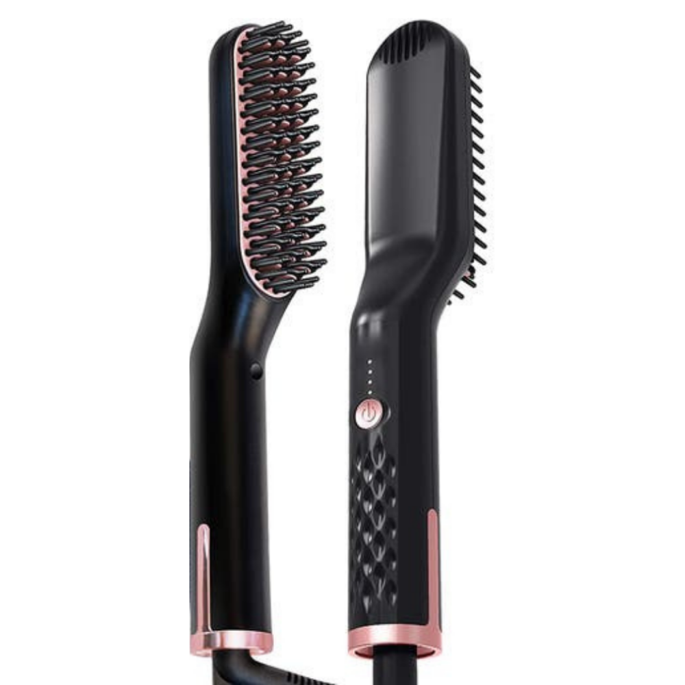 Beard Market™ 3 in 1 Beard and Hair Straightener Brush