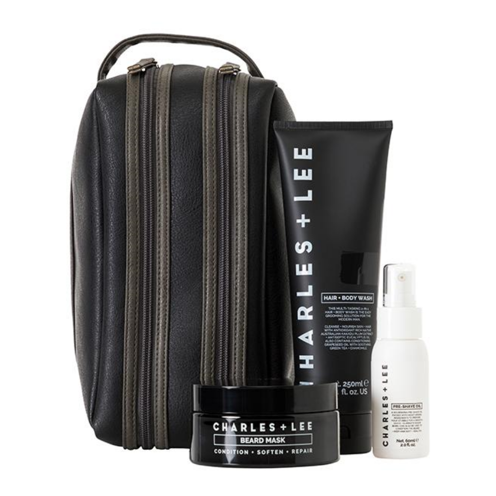 Charles + Lee Beard Essentials Gift Pack