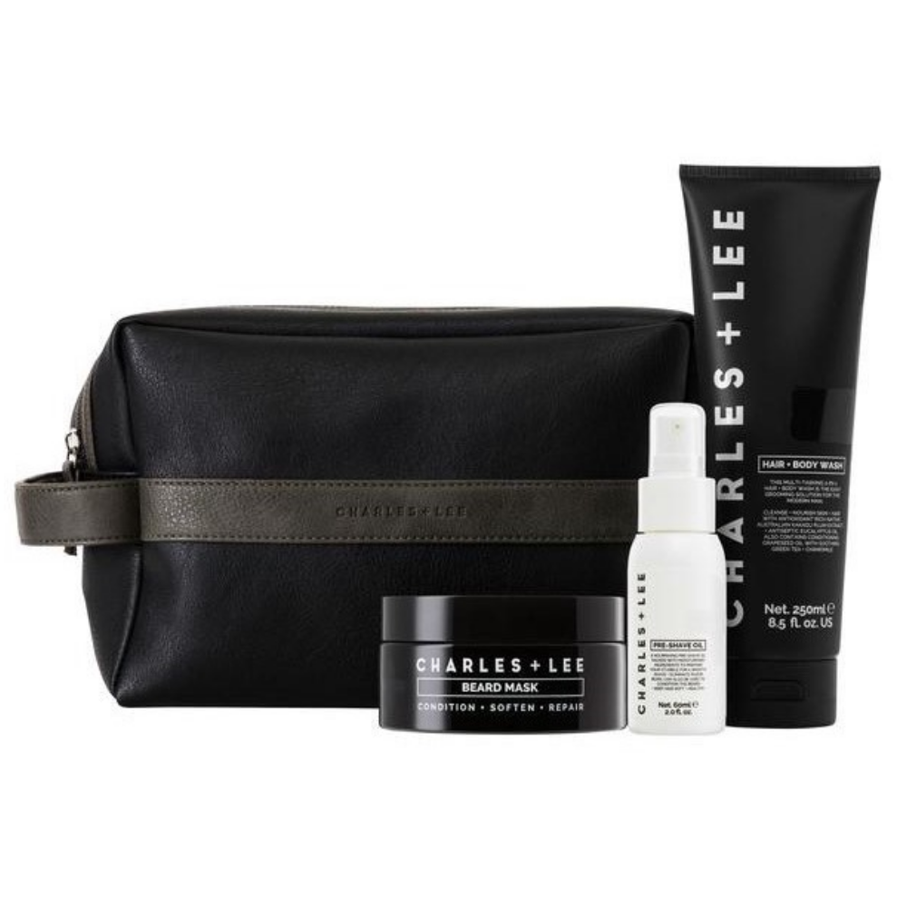 Charles + Lee Beard Essentials Gift Pack