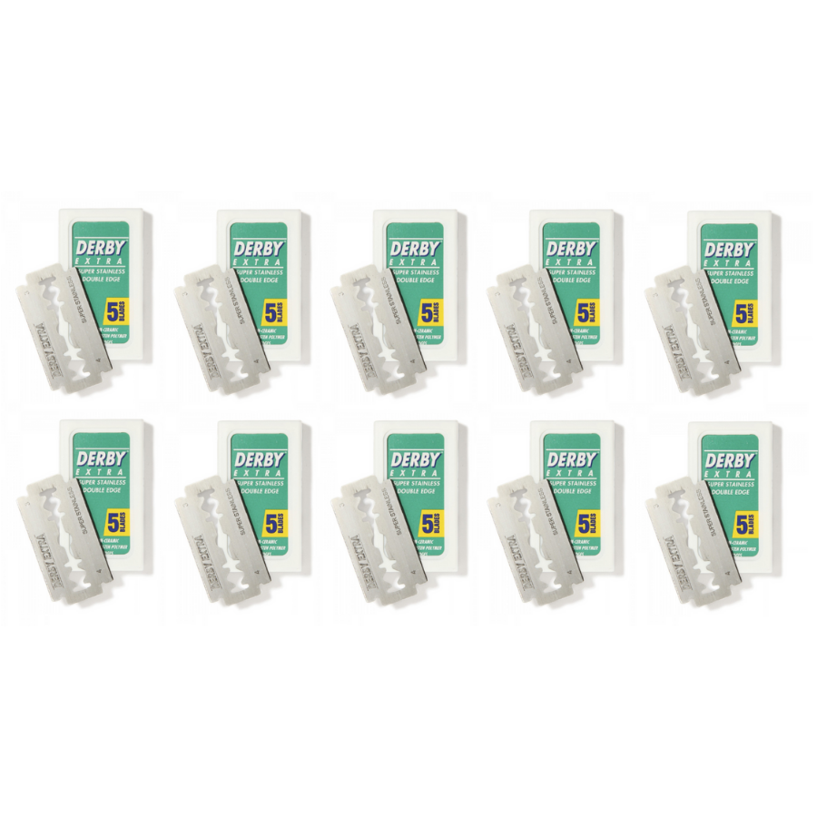 Derby Extra Double Edge Razor Blades - 100 Blades