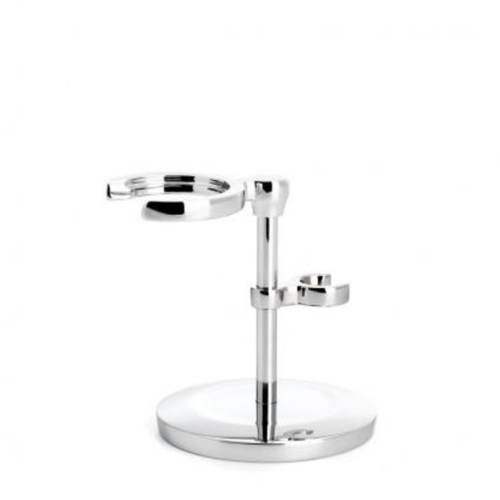 Muhle Razor & Brush Stand Chrome RHMSRSET