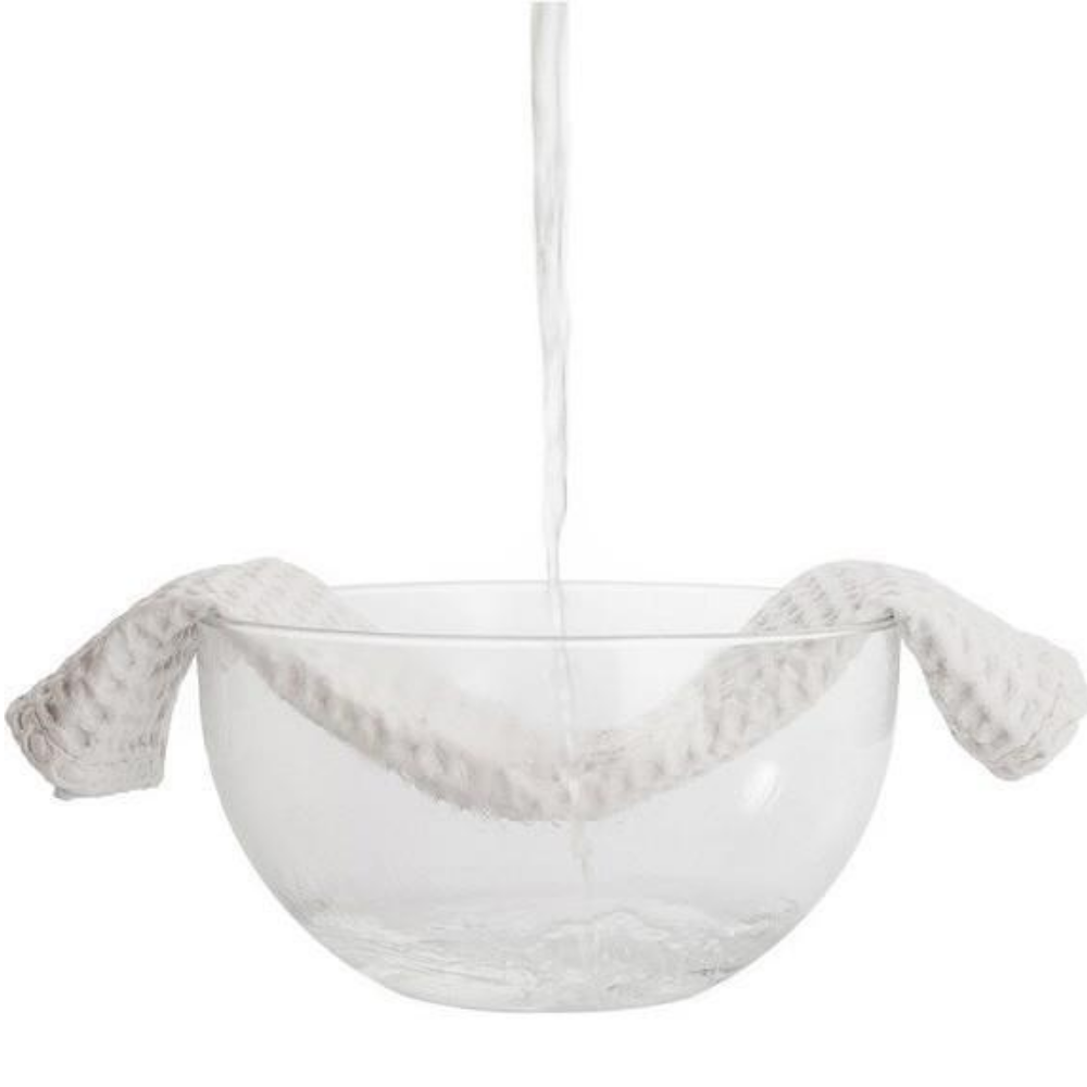 Muhle Shaving Towel - Cotton 2 Piece with water