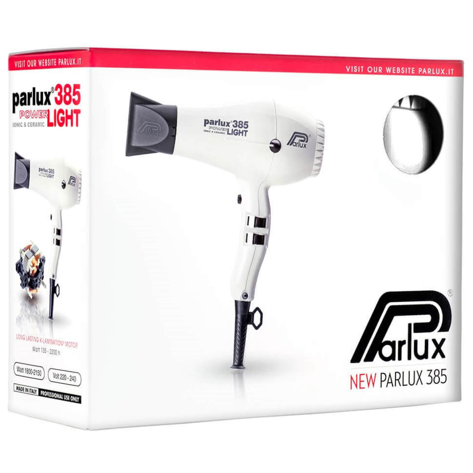 Parlux 385 Power Light Ceramic and Ionic Hair Dryer