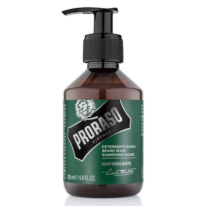 Proraso Beard Wash Refresh Eucalyptus & Rosemary 200ml