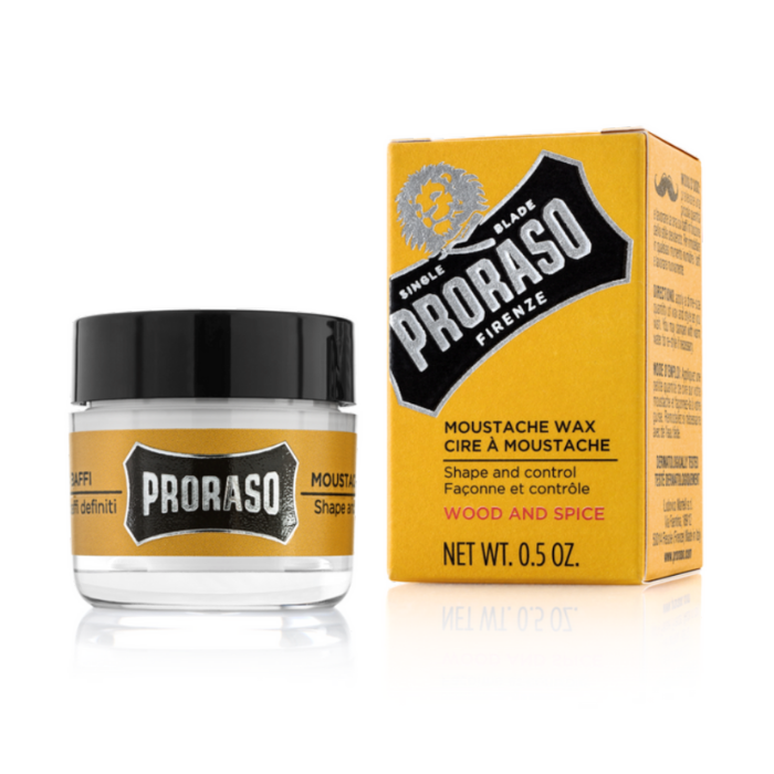Proraso Moustache Wax Wood & Spice 15mL