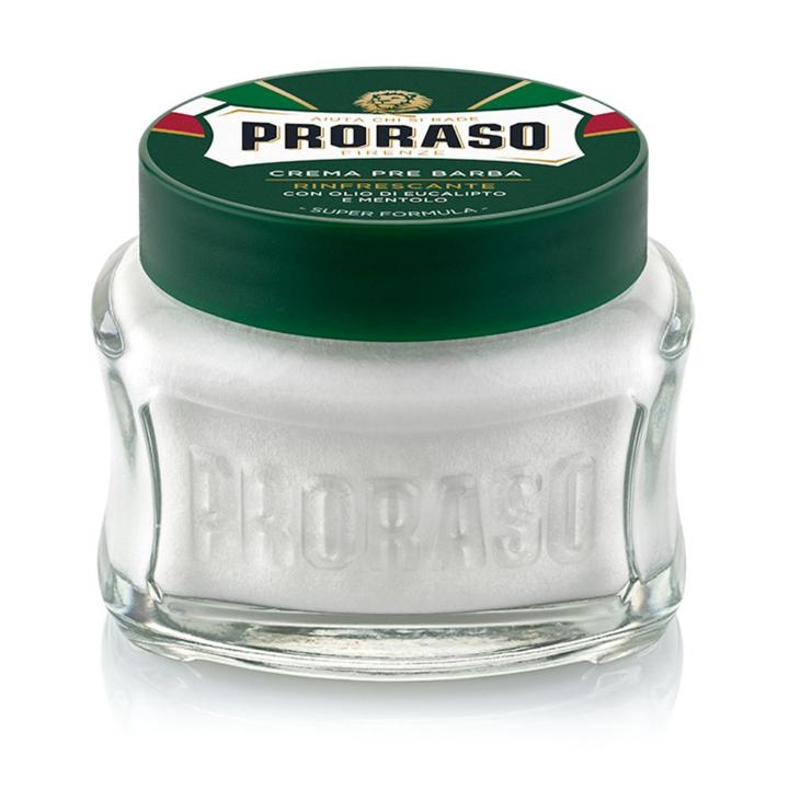 Proraso Pre-Shave Cream Refresh Eucalyptus & Menthol 100ml (green)