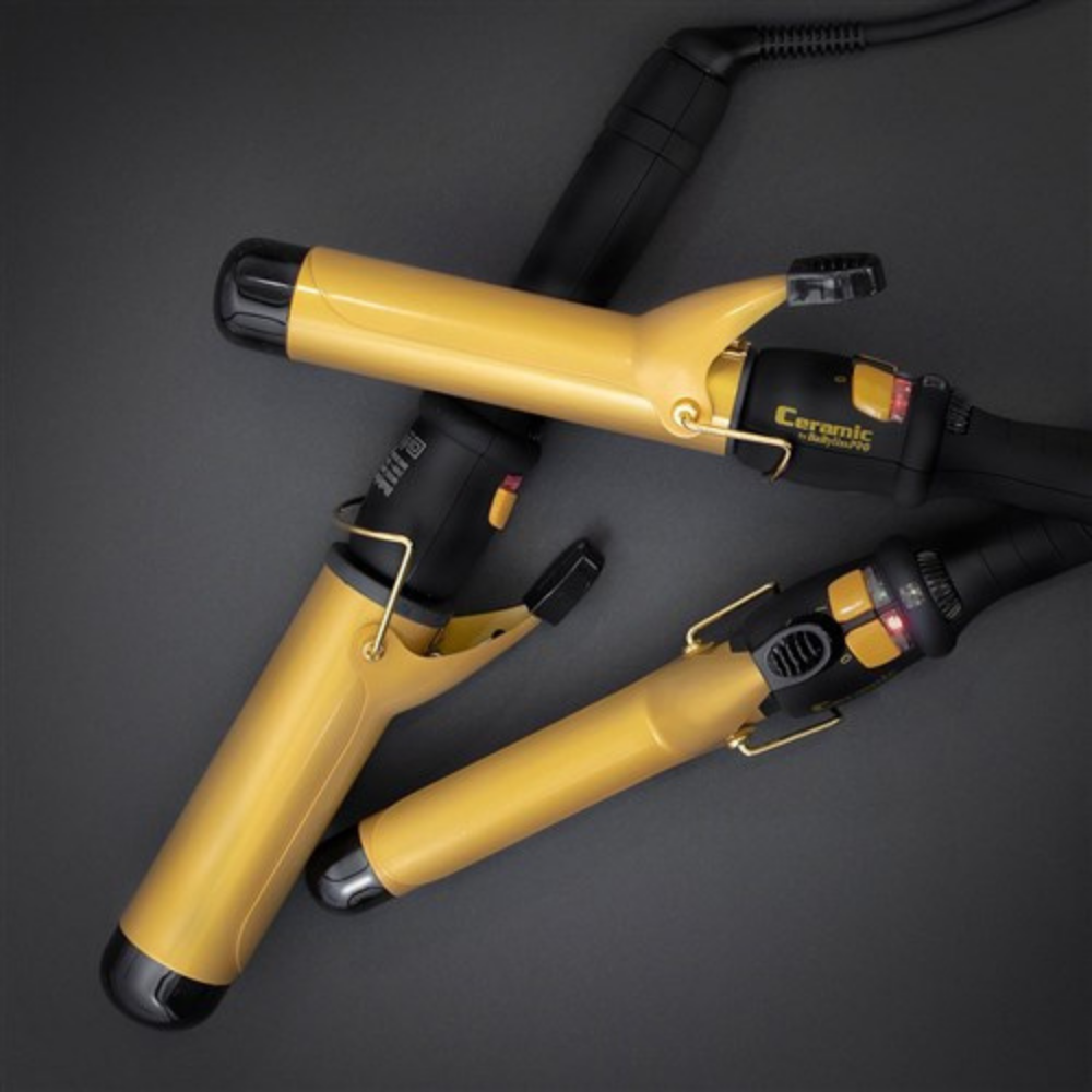 BaByliss PRO Ceramic Gold Curling Irons