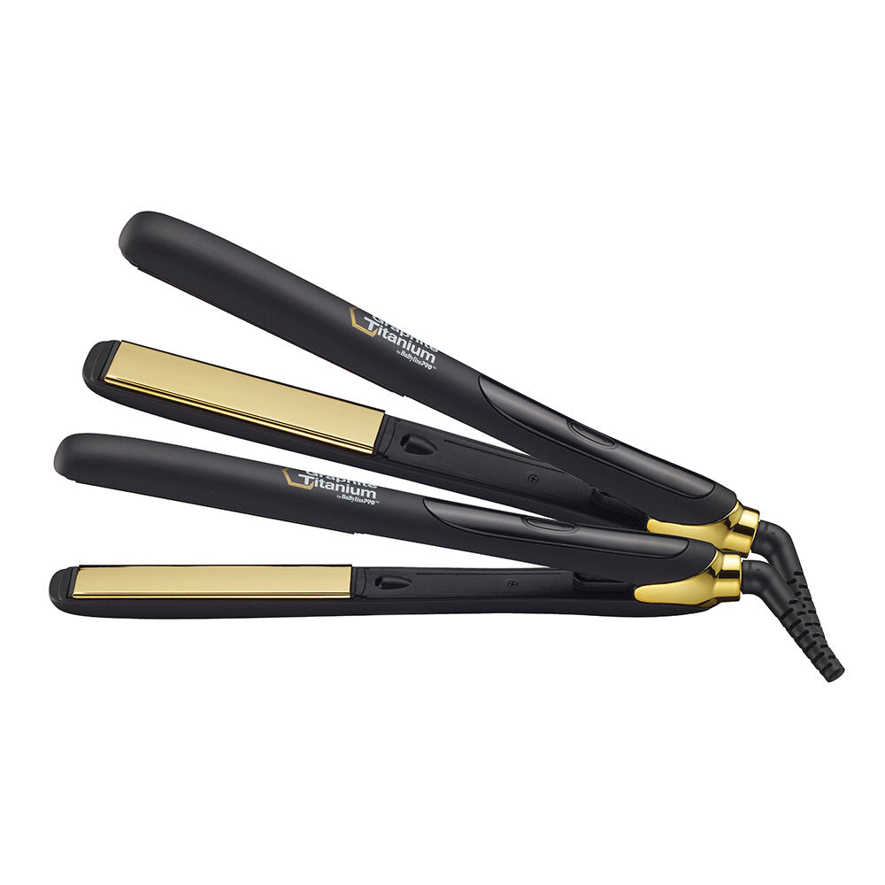 BaByliss PRO Graphite Titanium Straightener - 25mm -32mm