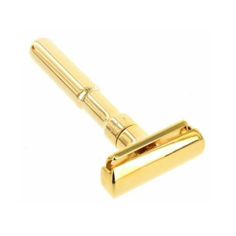 Merkur 702 Futur Gold Adjustable Double Edge Safety Razor