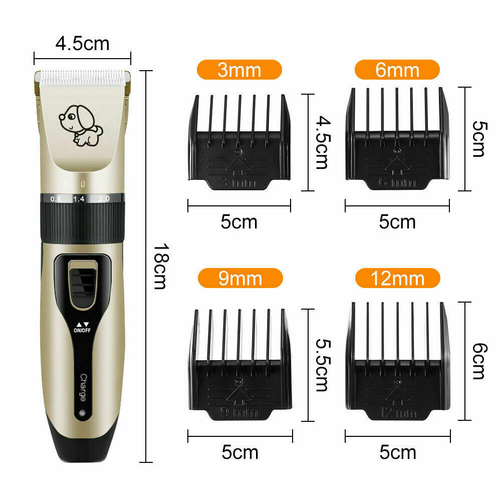 Dog Grooming Hair Rechargeable Clipper Kit